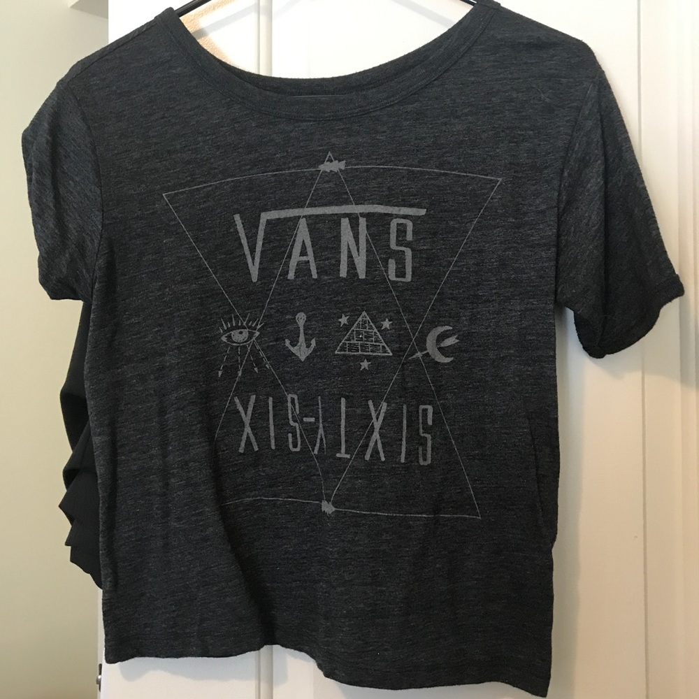 VANS Crop Top **AVAILABLE UNTIL 10/1**